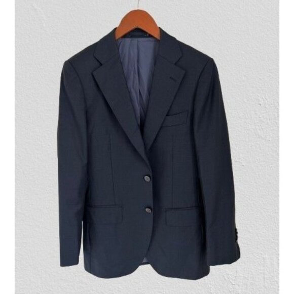 SUITSUPPLY Lazio Suit Jacket S110's Wool by Vitale Barberis Canonico - 46S - Picture 1 of 10